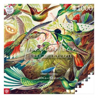 Ernst Haeckel Imagination Puzzle Hummingbirds/Kolibry (1000 piec