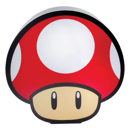 Super Mario Box Light Super Mushroom 15 cm - Kliknutím na obrázek zavřete