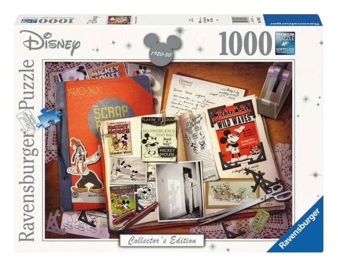 Disney Collector's Edition skládací puzzle 1920-1930 (1000 piece - Kliknutím na obrázek zavřete