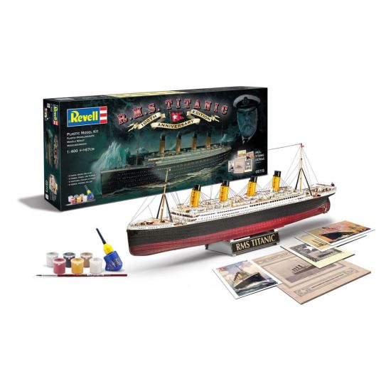 Titanic Model Kit Gift Set 1/400 R.M.S. Titanic 100th Anniversar - Kliknutím na obrázek zavřete