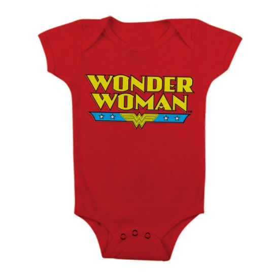 Kojenecké body Wonder Woman Logo - Kliknutím na obrázek zavřete