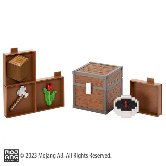 Minecraft Loot Chest Forest 10 cm - Kliknutím na obrázek zavřete