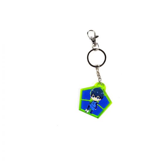 Blue Lock Acrylic Přívěsek na klíče Yoichi Isagi Chibi Style 5 c - Kliknutím na obrázek zavřete