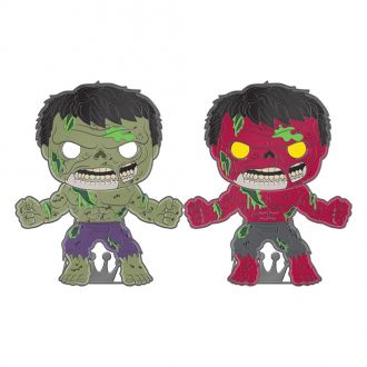 Marvel Zombie Loungefly POP! Enamel Pin Hulk (Glow-in-the-Dark)