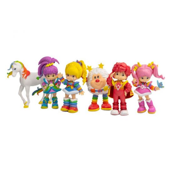 Rainbow Brite mini figurky 7 cm prodej v sadě (12) - Kliknutím na obrázek zavřete