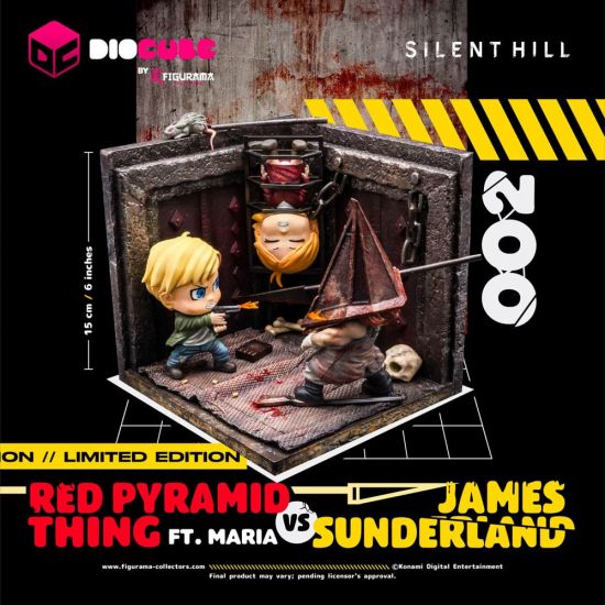 Silent Hill DioCube PVC Diorama Silent Hill 2 Red Pyramid Thing - Kliknutím na obrázek zavřete