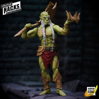 Vitruvian H.A.C.K.S. Akční figurka Mighty Orc Sovran Bur'Zagi