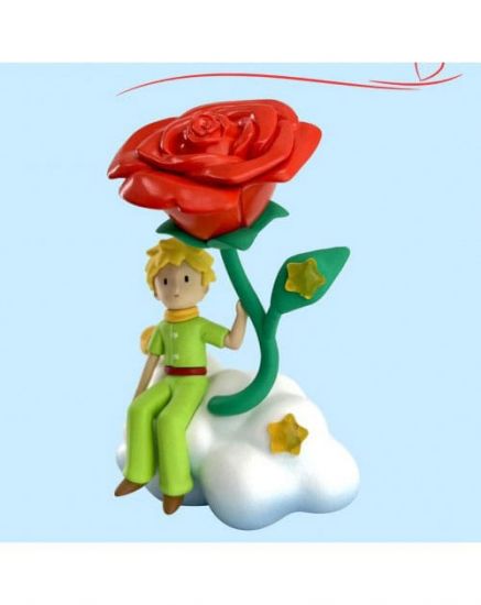 The Little Prince Figure Under the Rose 9 cm - Kliknutím na obrázek zavřete