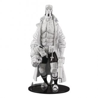 Hellboy Vinyl Socha 30th Anniversary B&W Variant Previews Exclu