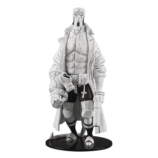 Hellboy Vinyl Socha 30th Anniversary B&W Variant Previews Exclu - Kliknutím na obrázek zavřete