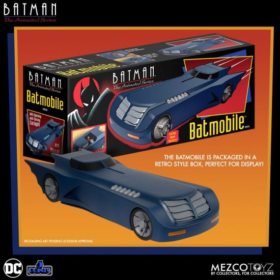 DC Comics Vehicle Batman: The Animated - The Batmobile - Kliknutím na obrázek zavřete