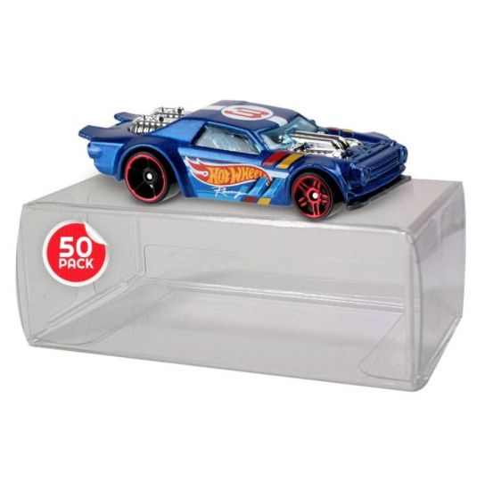 Hot Wheels PET Protectors 50-Pack for Matchbox Cars - Kliknutím na obrázek zavřete