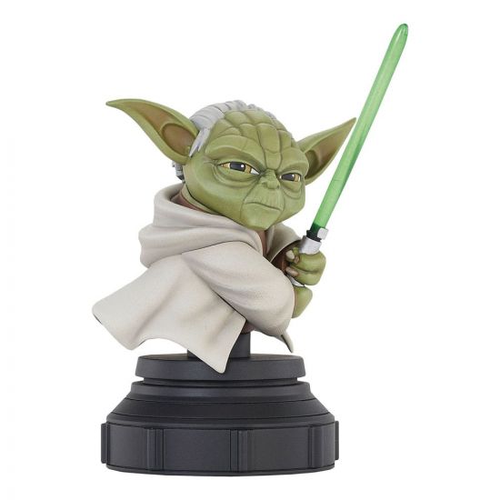 Star Wars The Clone Wars Bust 1/7 Yoda 13 cm - Kliknutím na obrázek zavřete