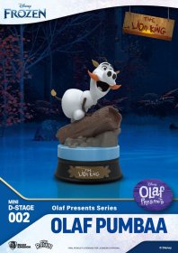 Frozen Mini Diorama Stage PVC Socha Olaf Presents Olaf Pumba 12