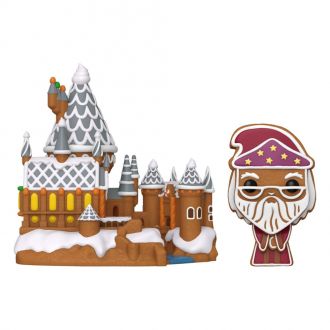 Harry Potter POP! Town Vinylová Figurka Brumbál & Bradavice 9