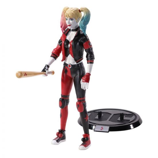 DC Comics Bendyfigs gumová ohebná figurka Harley Quinn Rebirth 1 - Kliknutím na obrázek zavřete