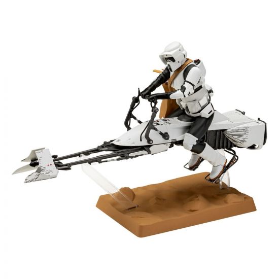 Star Wars Model Kit 1/12 Speeder Bike 26 cm - Kliknutím na obrázek zavřete