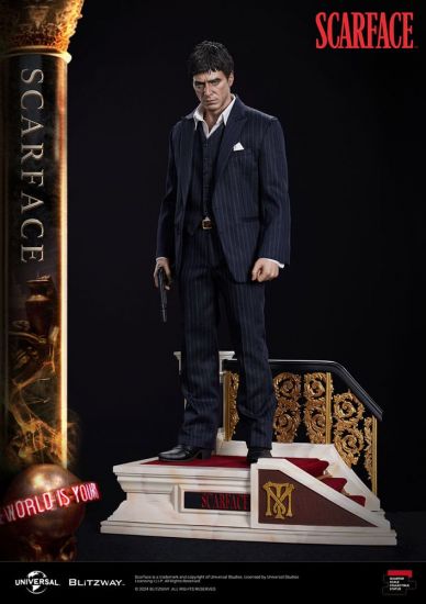 Scarface Superb Scale Socha 1/4 Tony Montana 53 cm - Kliknutím na obrázek zavřete