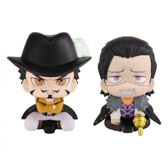 One Piece Look Up PVC Statues Dracule Mihawk & Crocodile 11 cm ( - Kliknutím na obrázek zavřete