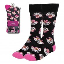 Disney ponožky Alice in Wonderland Cheshire Cat Faces 36-43