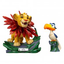 Disney Master Craft Statues 2-Pack The Lion King Little Simba &