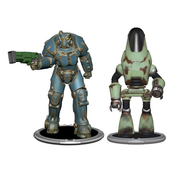 Fallout mini figurky 2-Pack Set D X01 & Protectron 7 cm - Kliknutím na obrázek zavřete