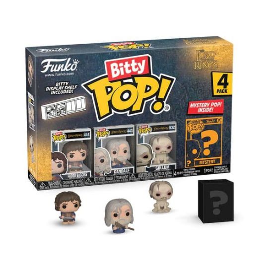 The Lord of the Rings Bitty POP! Vinylová Figurka 4-Pack Frodo 2 - Kliknutím na obrázek zavřete