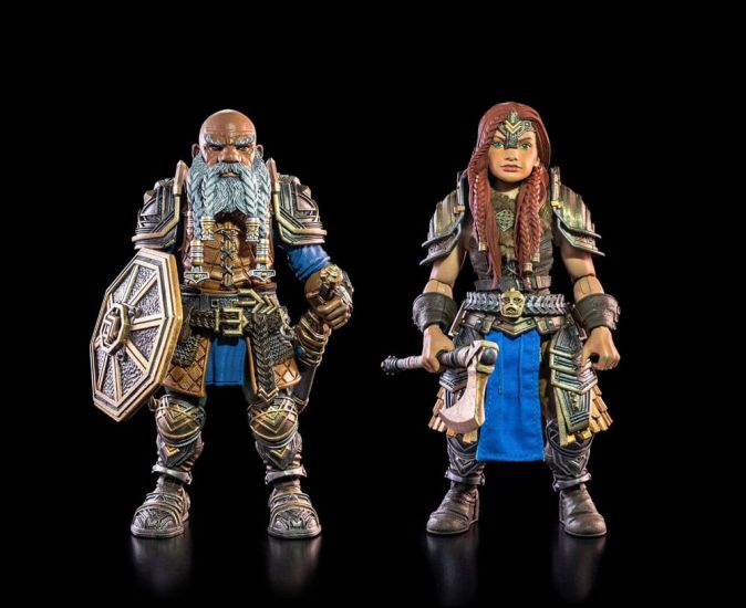 Mythic Legions: Rising Sons Actionfigures 2-Pack Exiles From Und - Kliknutím na obrázek zavřete