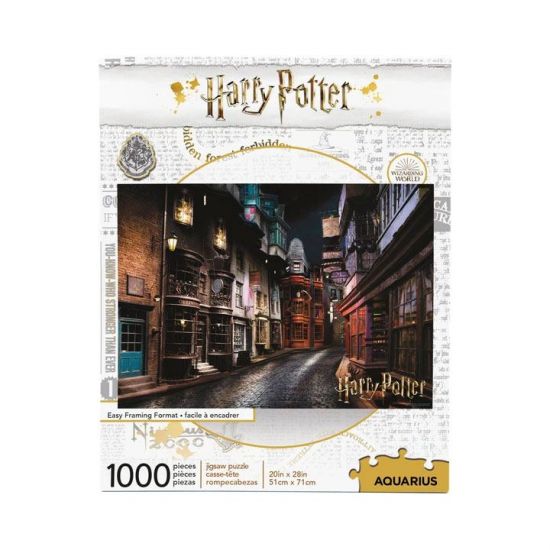 Harry Potter skládací puzzle Diagon Alley (1000 pieces) - Kliknutím na obrázek zavřete