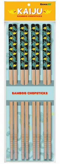 Godzilla: Kaiju Godzilla Bamboo Chopsticks - Kliknutím na obrázek zavřete