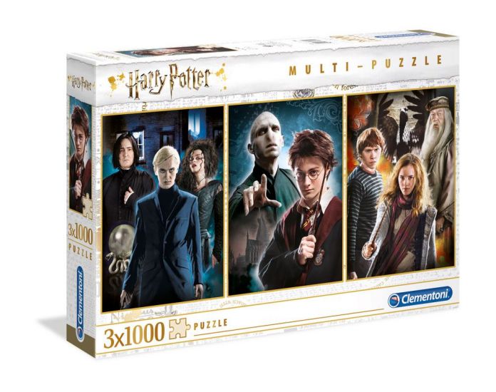 Harry Potter Puzzles 3-Pack Characters - Kliknutím na obrázek zavřete