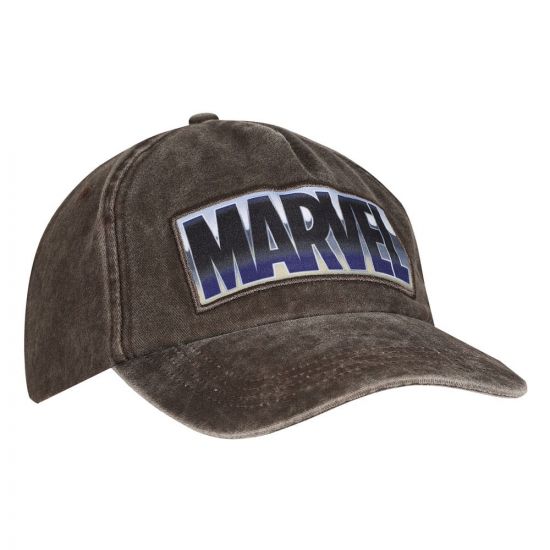 Marvel Curved Bill Cap Vintage Wash Logo - Kliknutím na obrázek zavřete