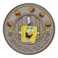 SpongeBob sběratelská mince 25th Anniversary Limited Edition