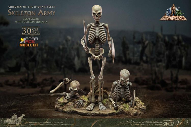 Ray Harryhausen´s Resin Model Kit Children of the Hydra´s Teeth - Kliknutím na obrázek zavřete