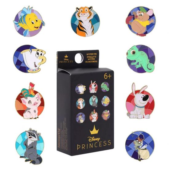 Disney by Loungefly Enamel Pins Blind Box Princess Animal Stain - Kliknutím na obrázek zavřete