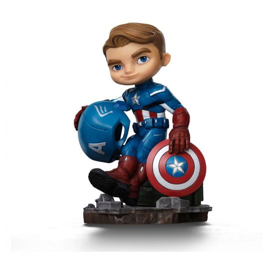 Avengers Infinity Saga Mini Co. PVC figurka Captain America 14 c - Kliknutím na obrázek zavřete