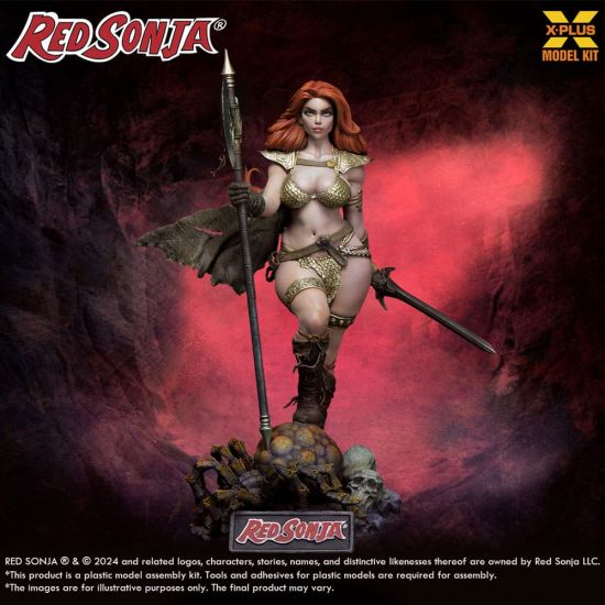 Red Sonja plastový model kit 1/8 Red Sonja 27 cm - Kliknutím na obrázek zavřete