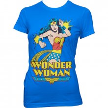 Wonder Woman ladies t-shirt Diana blue