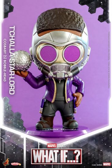 What If...? Cosbaby (S) mini figurka T'Challa Star-Lord 10 cm - Kliknutím na obrázek zavřete