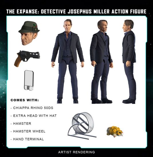 The Expanse Akční figurka Detective Josephus Miller 20 cm - Kliknutím na obrázek zavřete