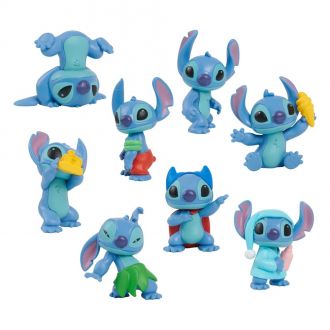 Lilo & Stitch mini figurka 8-Pack Stitch Collectible Figure Set