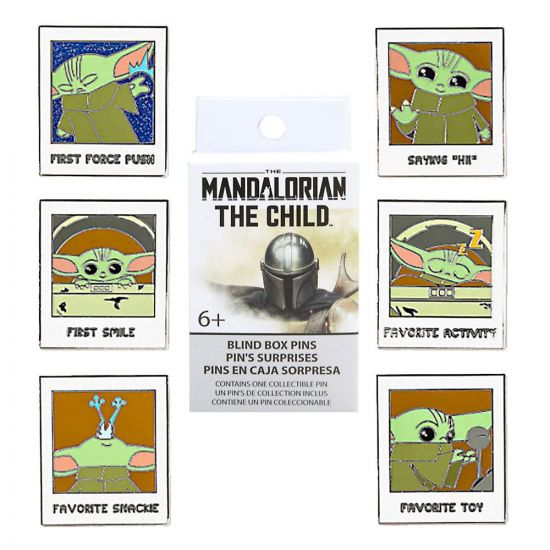 Star Wars The Mandalorian POP! Enamel Pins The Child 3 cm Assort - Kliknutím na obrázek zavřete