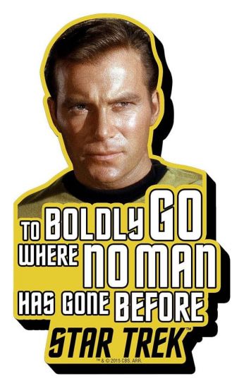 Star Trek: Kirk Quote Funky Chunky Magnet - Kliknutím na obrázek zavřete