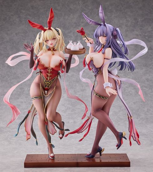 Moehime Union Statuen 1/4 Cheongsam Bunny Yuri & Stella 45 cm - Kliknutím na obrázek zavřete