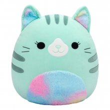 Squishmallows Plyšák Teal Cat with Tie-Dye Fuzzy Belly Cor
