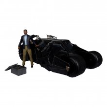 DC Multiverse Vehicle Tumbler with Lucuis Fox (The Dark Knight)