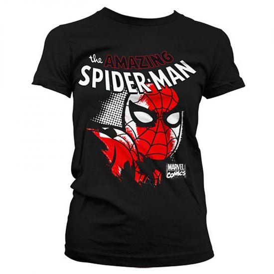 Spider-Man dámské tričko velikost S - Kliknutím na obrázek zavřete
