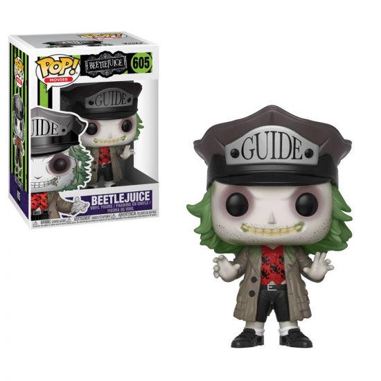 Beetlejuice POP! Horror Vinylová Figurka Beetlejuice Guide Hat 9 - Kliknutím na obrázek zavřete