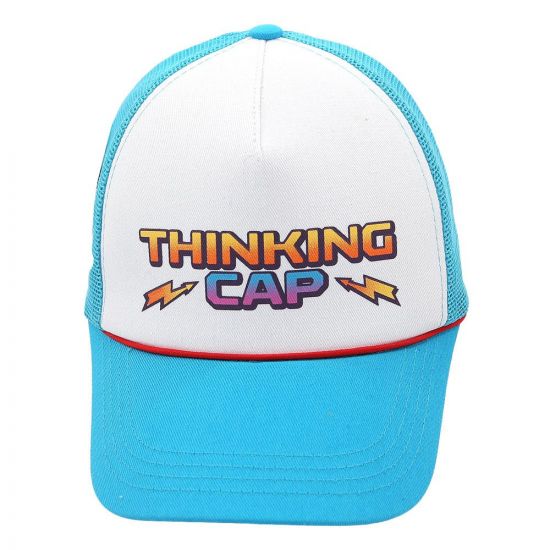 Stranger Things Curved Bill Cap Thinking Cap - Kliknutím na obrázek zavřete