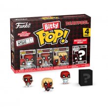 Deadpool Bitty POP! Vinylová Figurka 4-Pack Sleepover 2,5 cm